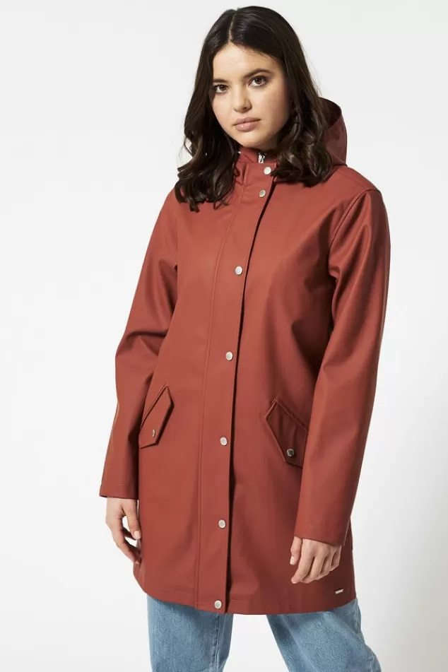Fashion Regenjacke Frauen gefüttert Lang Damen Jacken | Women's raincoats